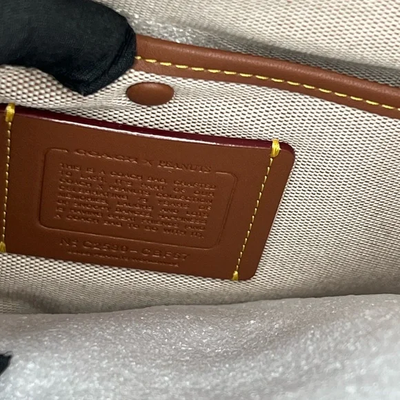 Coach X Peanuts Rogue Bag With Newspaper Print - Picture 10 of 16